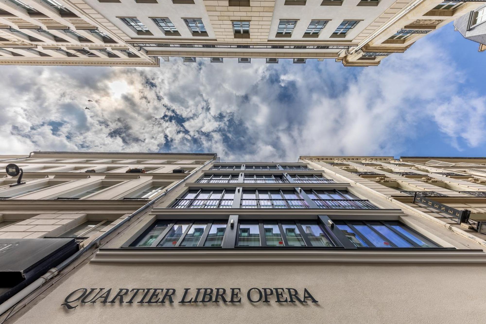 Quartier Libre Opera Hotel Paris Exterior foto